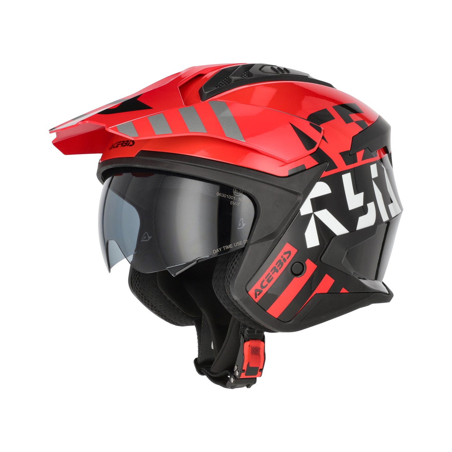 JET ARIA EVO GRAPHIC HELMET BLACK/RED 323