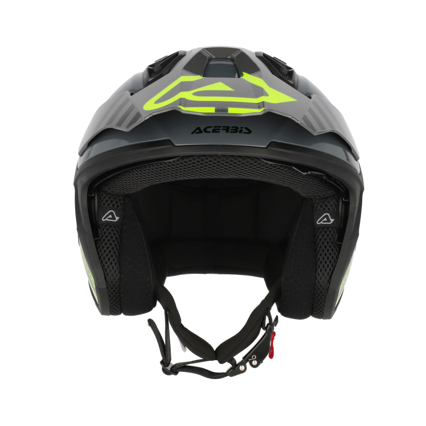JET ARIA EVO GRAPHIC HELMET NERO/FLO YELLOW 444