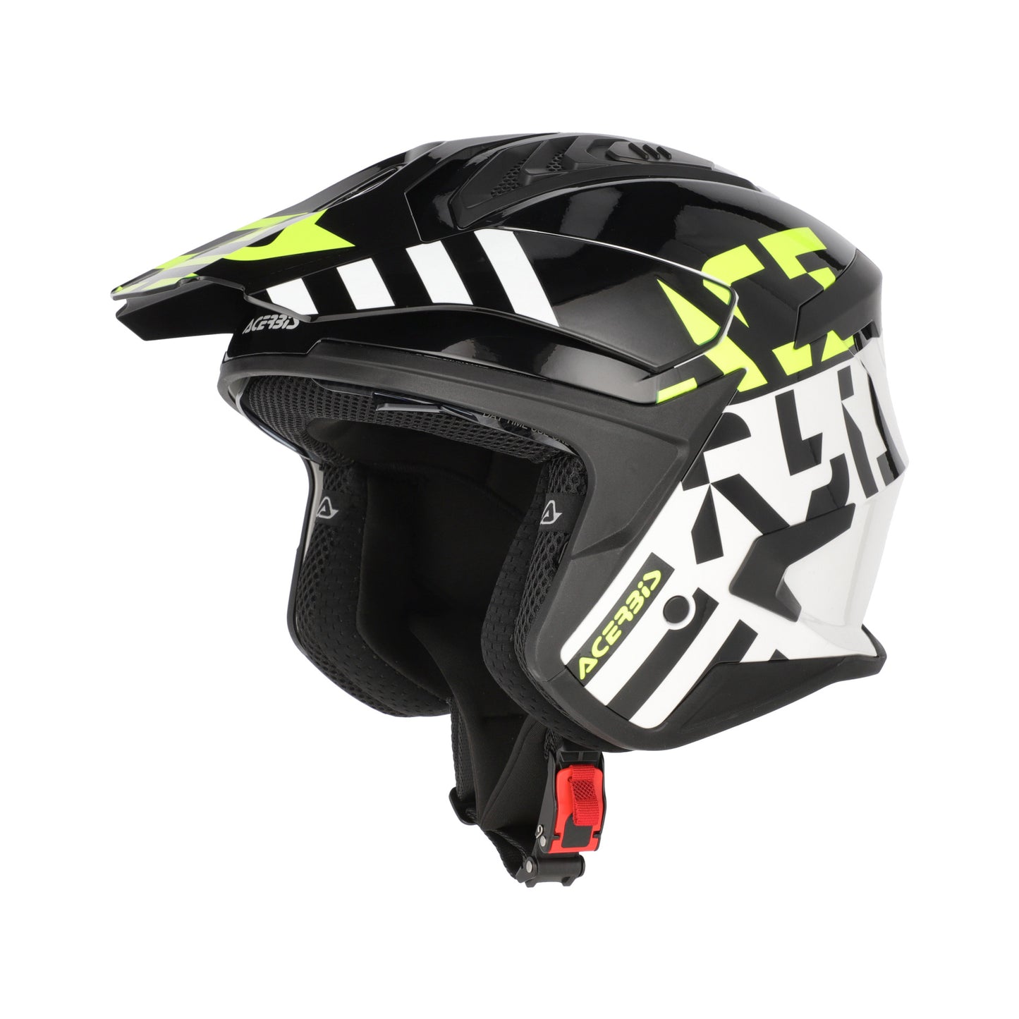 JET ARIA EVO GRAPHIC HELMET BLACK/FLO YELLOW 457