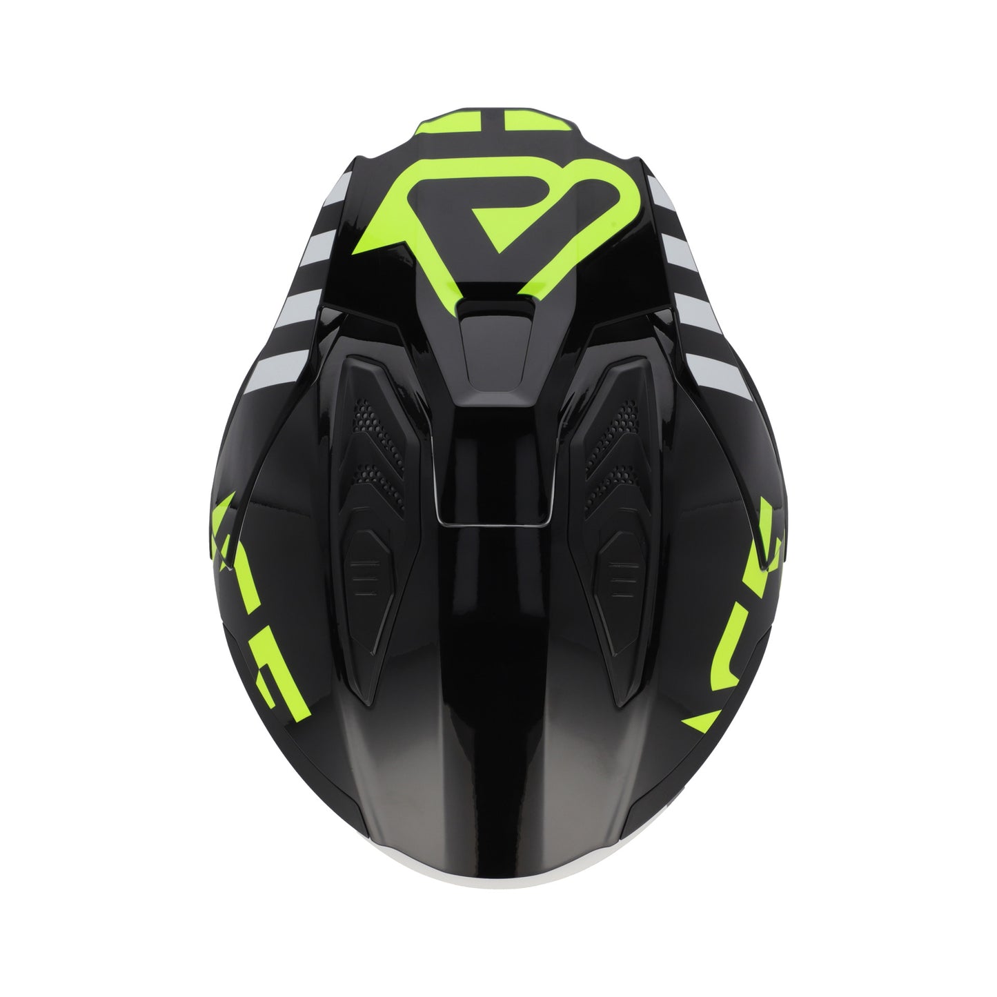 JET ARIA EVO GRAPHIC HELMET BLACK/FLO YELLOW 457
