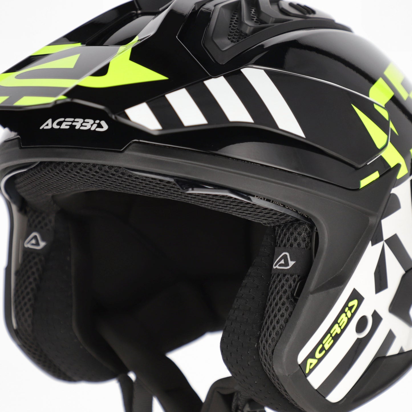 JET ARIA EVO GRAPHIC HELMET BLACK/FLO YELLOW 457