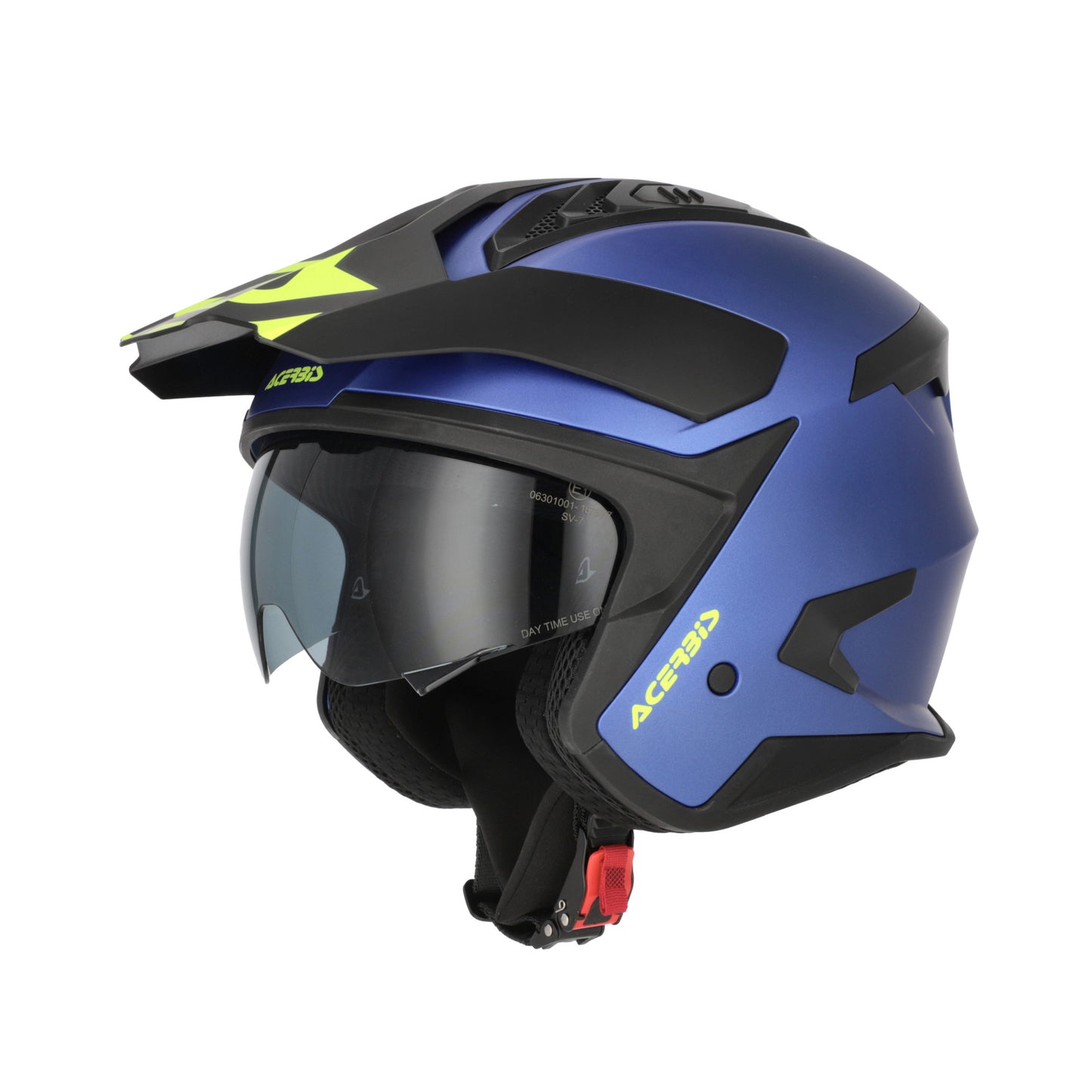 JET ARIA EVO METALLIC HELMET BLUE 040