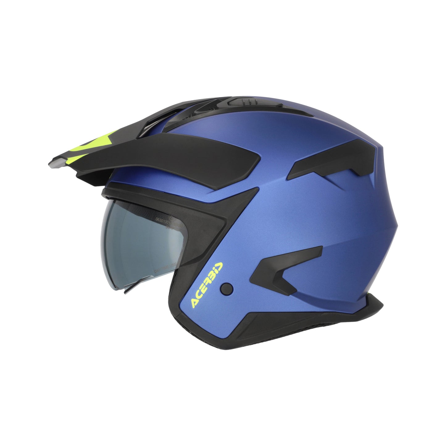 JET ARIA EVO METALLIC HELMET BLUE 040