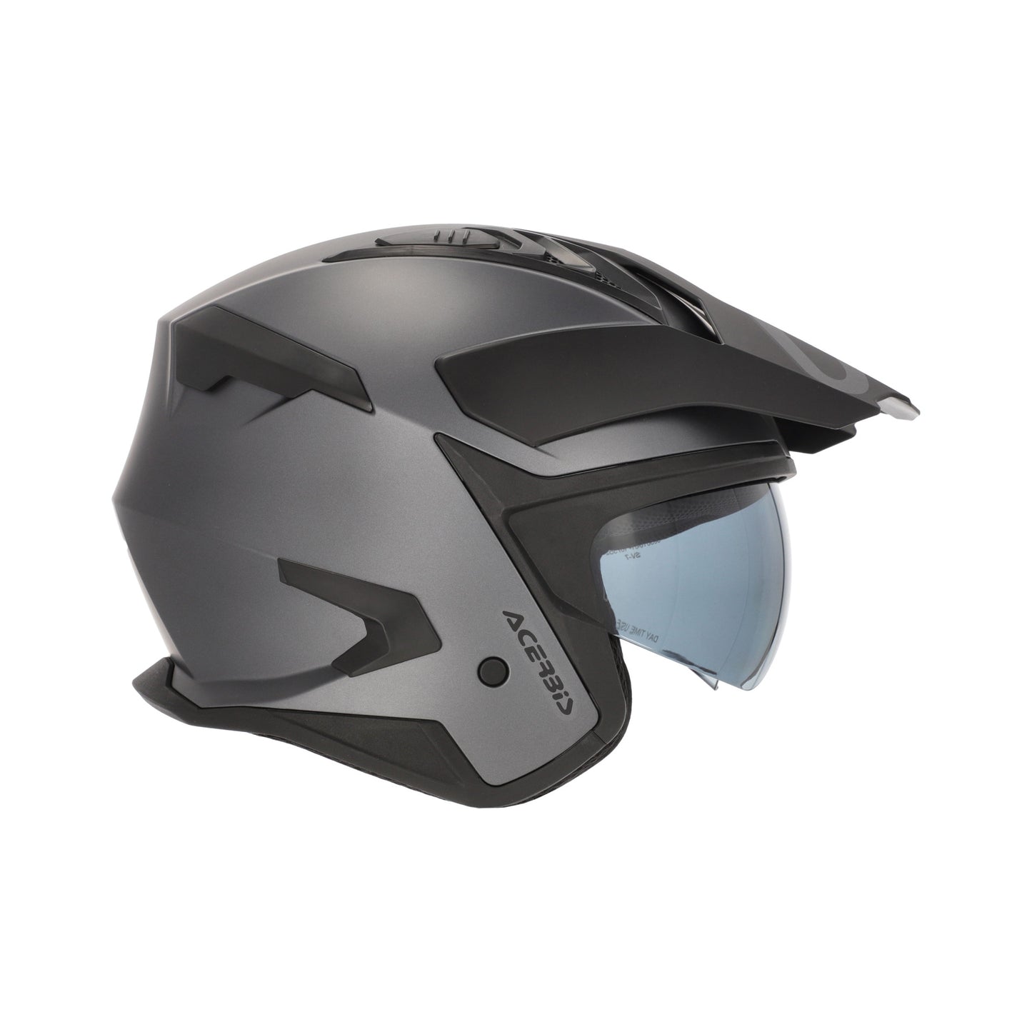 JET ARIA EVO METALLIC HELMET DARK GREY 073