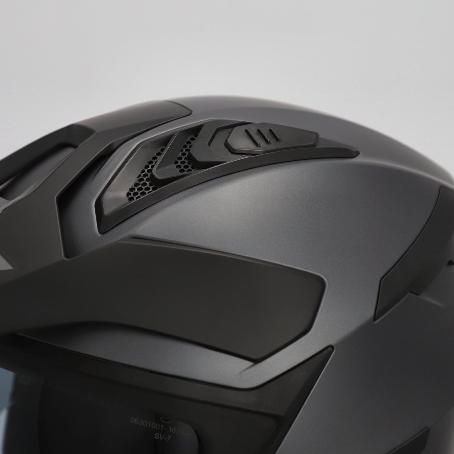 JET ARIA EVO METALLIC HELMET DARK GREY 073