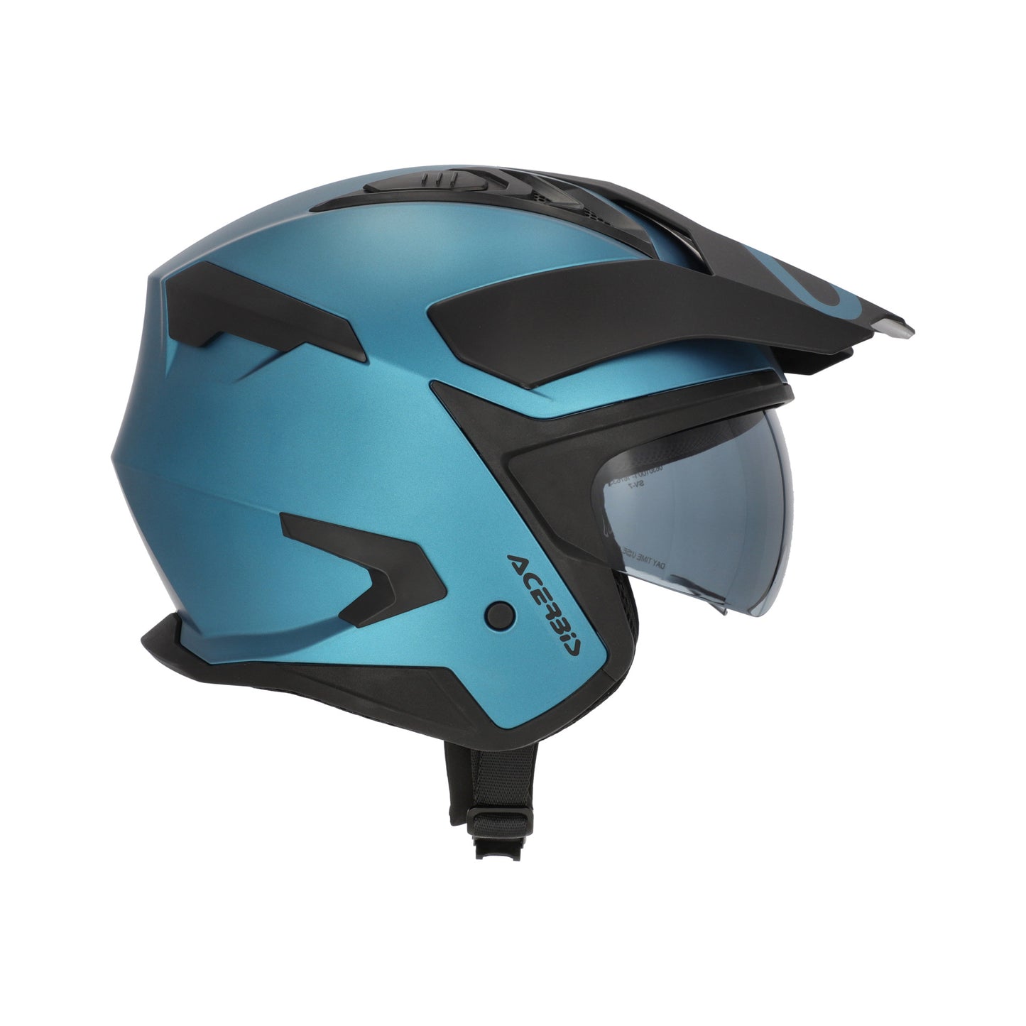 JET ARIA EVO METALLIC HELMET LIGHT BLUE 807