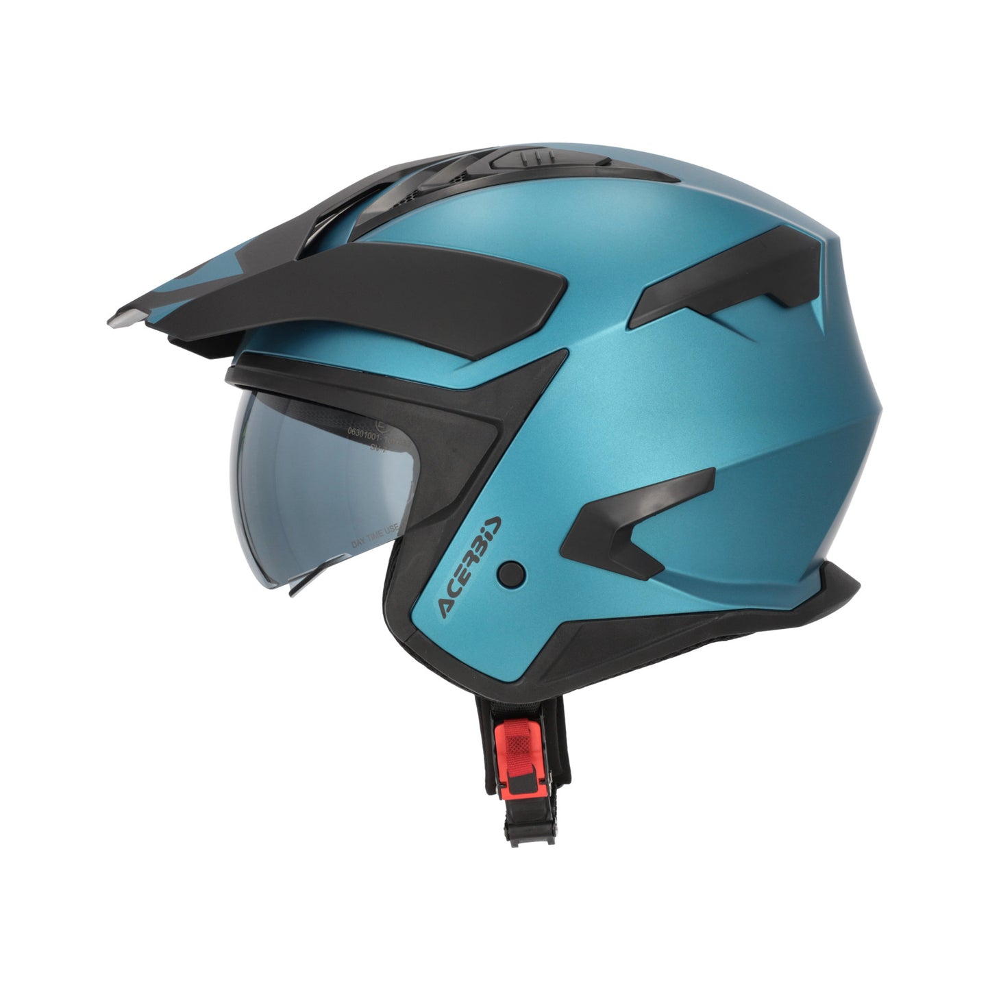 JET ARIA EVO METALLIC HELMET LIGHT BLUE 807