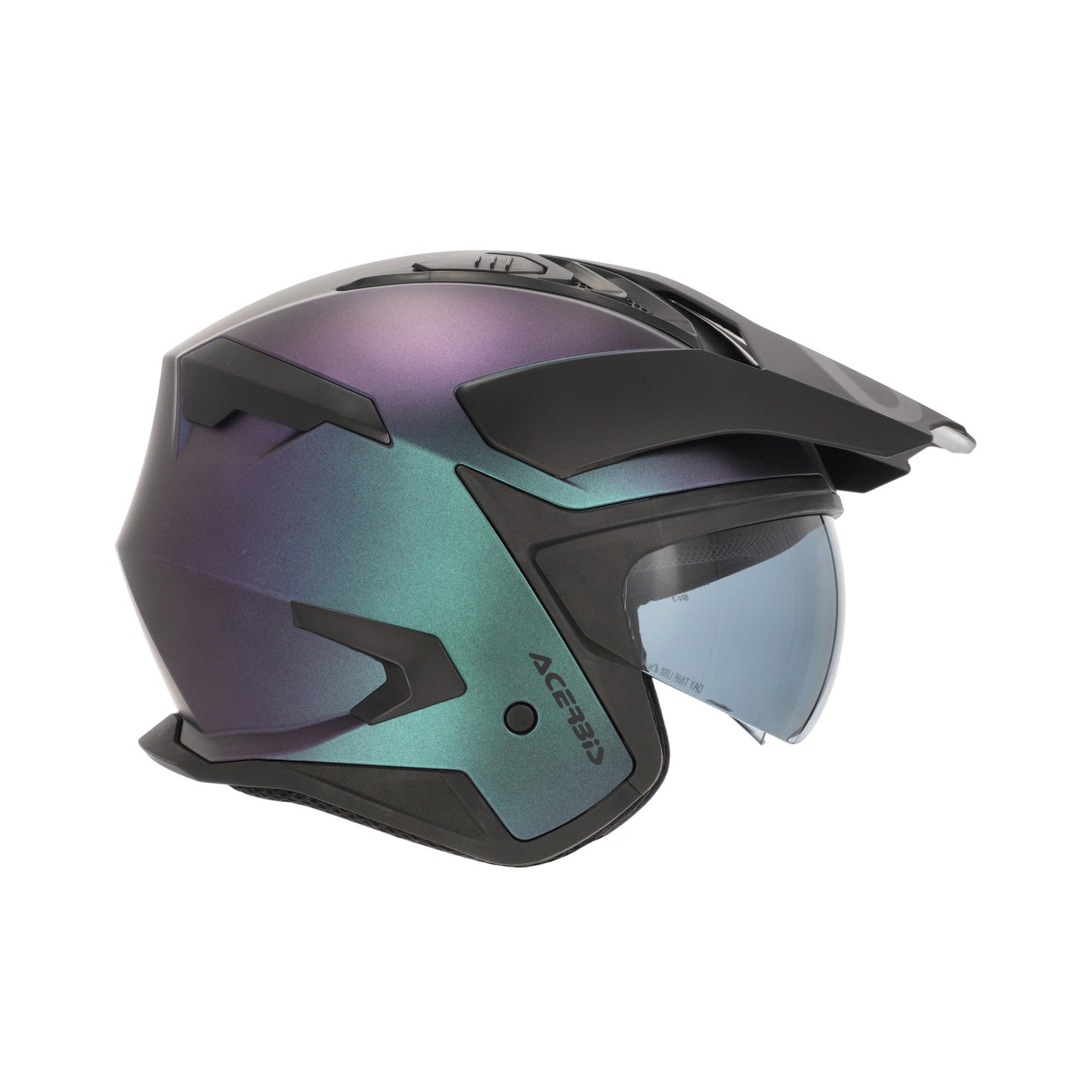JET ARIA EVO METALLIC HELMET CHAMELEON 999
