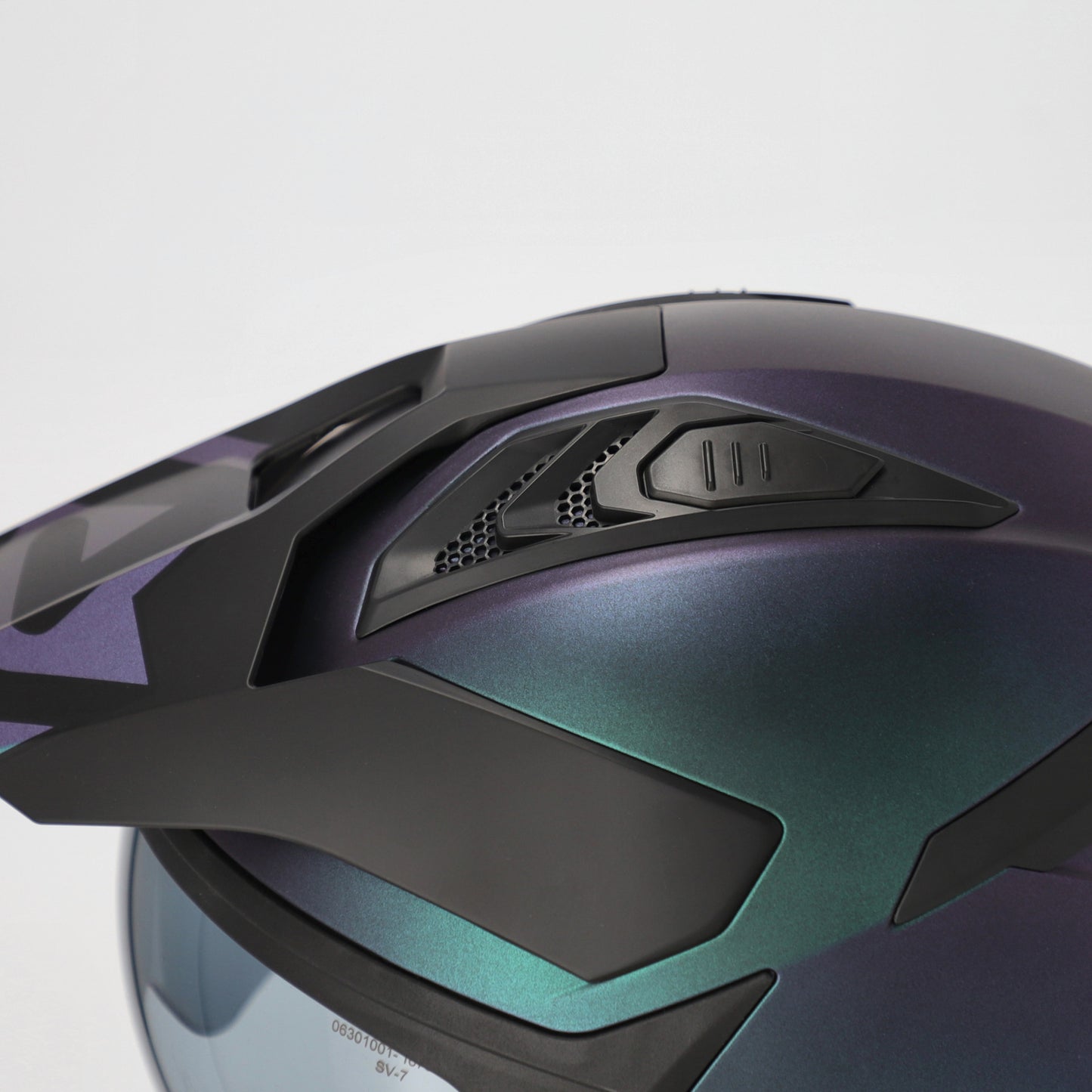 JET ARIA EVO METALLIC HELMET CHAMELEON 999