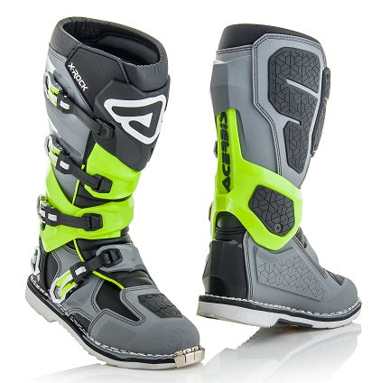 **X - ROCK BOOT GREY/FLO YELLOW