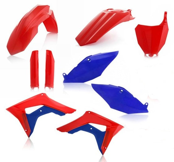 FULL PLASTIC KIT CRF250R 2018 CRF450R 17-18 (Not inc airbox covers)