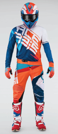 **STORMCHASER PANTS SPECIAL EDITION FLO ORANGE/BLUE NOW £36.00