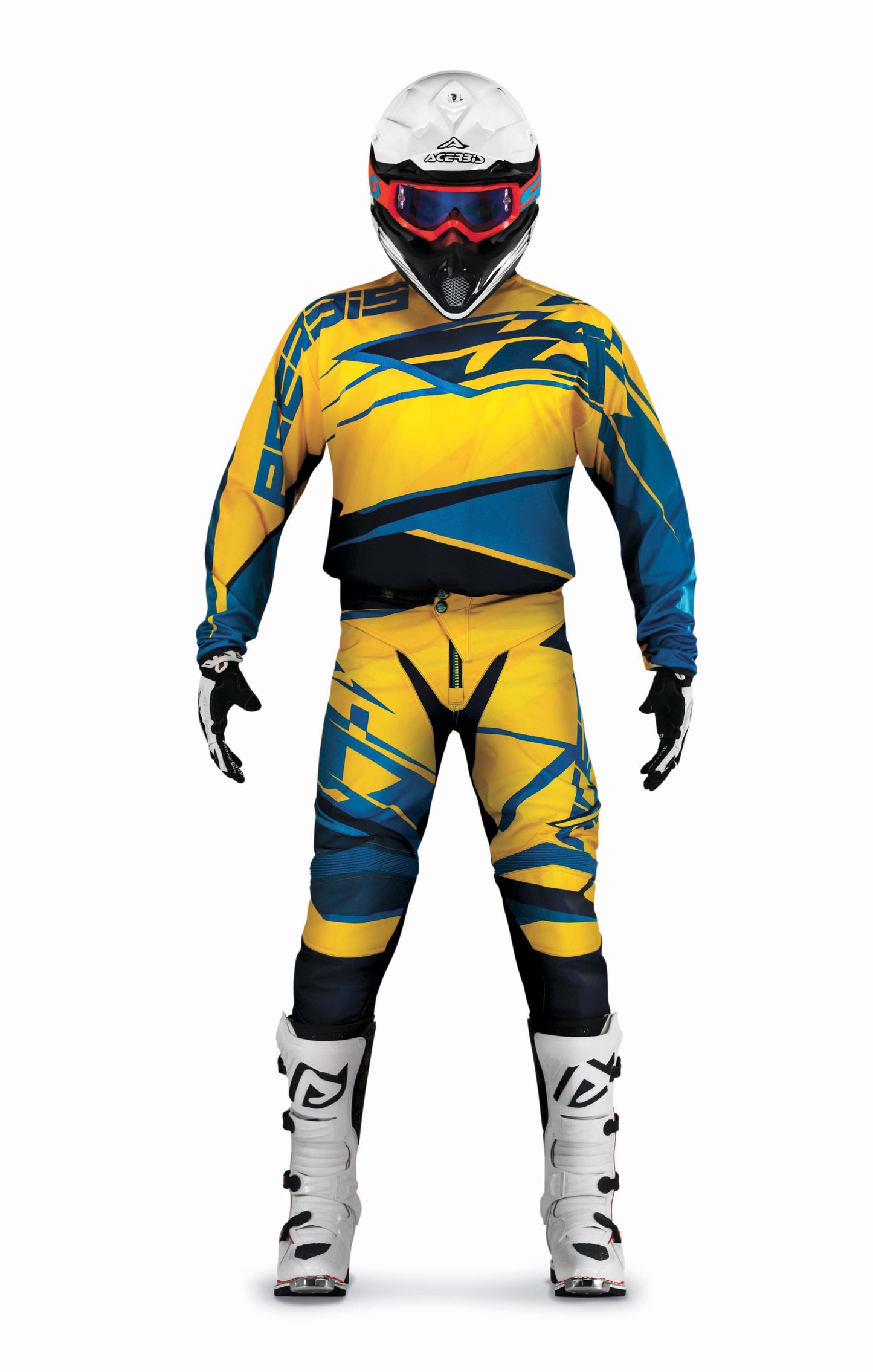 **X-Gear Yellow/Blue Jersey